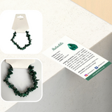 Gemstone Chip Stretch Bracelet - Malachite