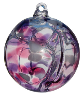 Handmade Glass Witch/Spirit Ball  D&J Glassware