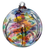 Handmade Glass Witch/Spirit Ball  D&J Glassware