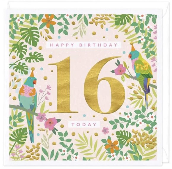 Whistlefish - Bright & Beautiful Milestone - Birthday Greetings Card
