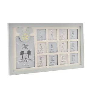 DISNEY MULTI APERTURE PHOTO FRAME MICKEY MY FIRST YEAR