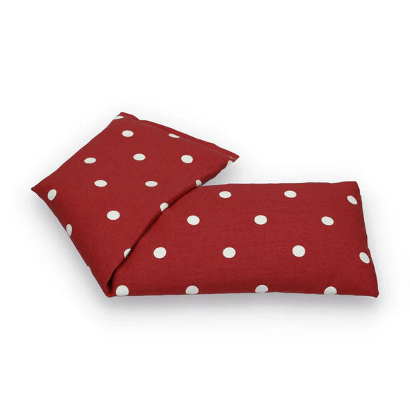 The Wheat Bag Company Dotty Red Cotton Lavender Wheat Bag Sajaroo Gifts