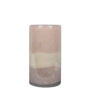 OBJETS D''ART MEDIUM NEUTRAL GLASS VASE Sajaroo Gifts