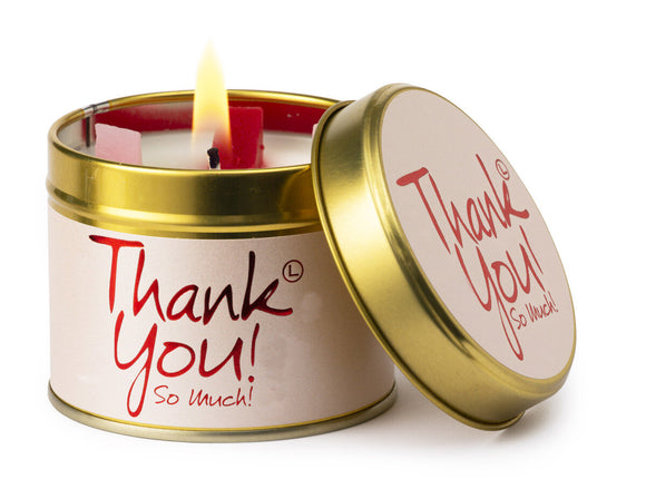 Lily-Flame Thank You Scented Candle