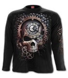 SPIRAL REAPER TIME - Gothic long sleeve t-shirt