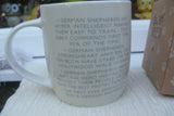 Best of Breed New Bone China Mug - German Shepherd