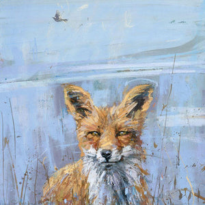 The Skylark & The Fox Art Greetings Card
