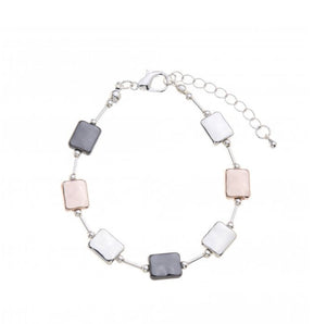 RHODIUM PLATED BRACELET Sajaroo Gifts