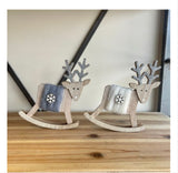 Wooden & Woollen Reindeer Sajaroo Gifts