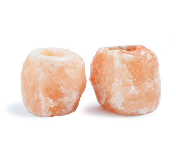 NATURAL SALT TEA-LIGHT HOLDER Sajaroo Gifts