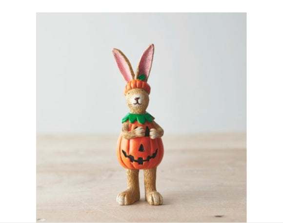 STANDING PUMPKIN RABBIT, 14CM Sajaroo Gifts